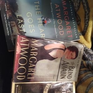 Three paperbacks Margaret Atwood novels